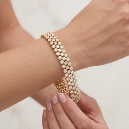 Madison Luxe Multi-Row Tennis Bracelet