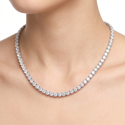 SoHo Ice Line Moissanite Tennis Chain
