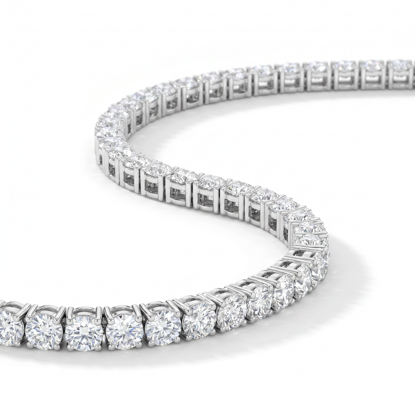 SoHo Ice Line Moissanite Tennis Chain