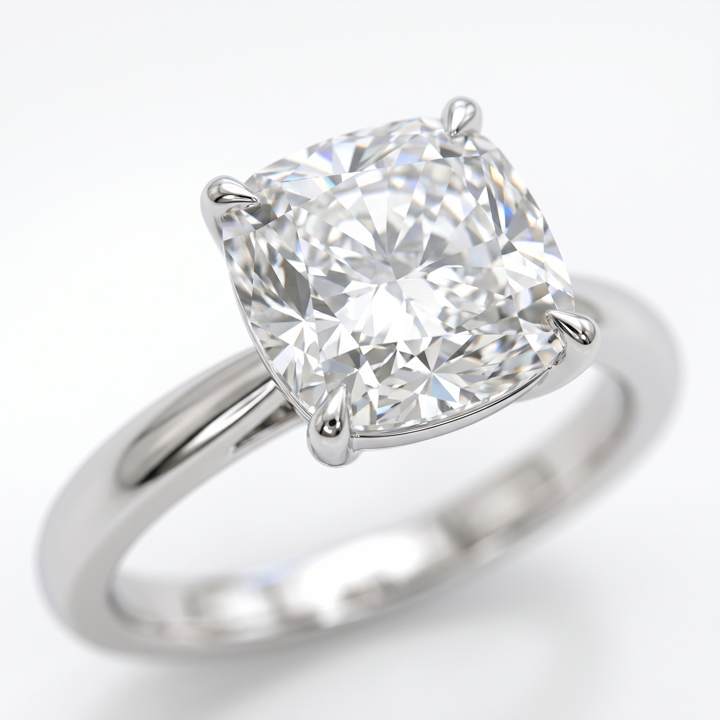 SoHo Cushion Solitaire Ring