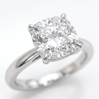 SoHo Cushion Solitaire Ring