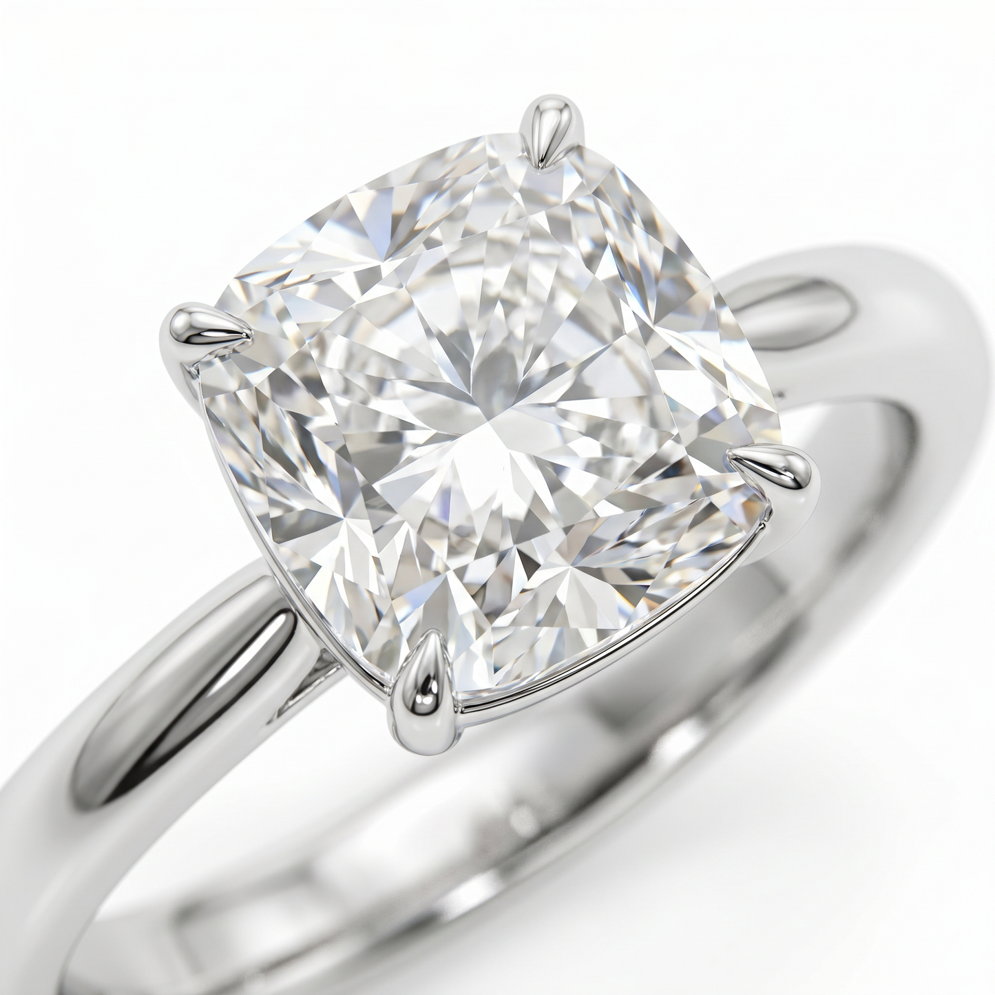 SoHo Cushion Solitaire Ring