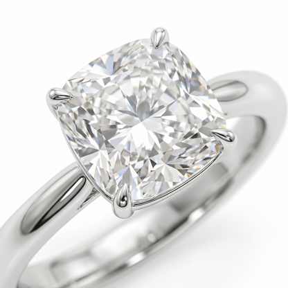 SoHo Cushion Solitaire Ring