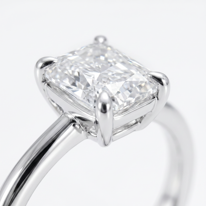 SoHo Radiant Solitaire Ring