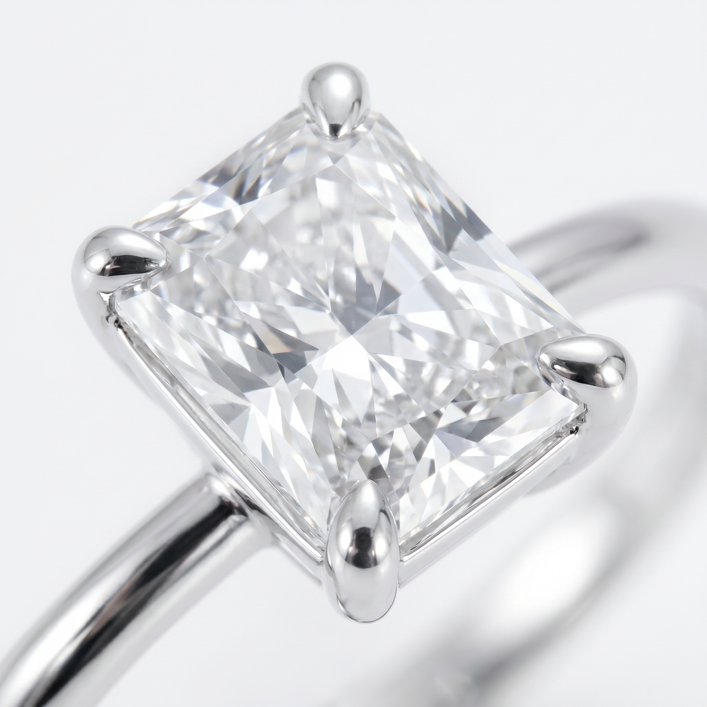 SoHo Radiant Solitaire Ring