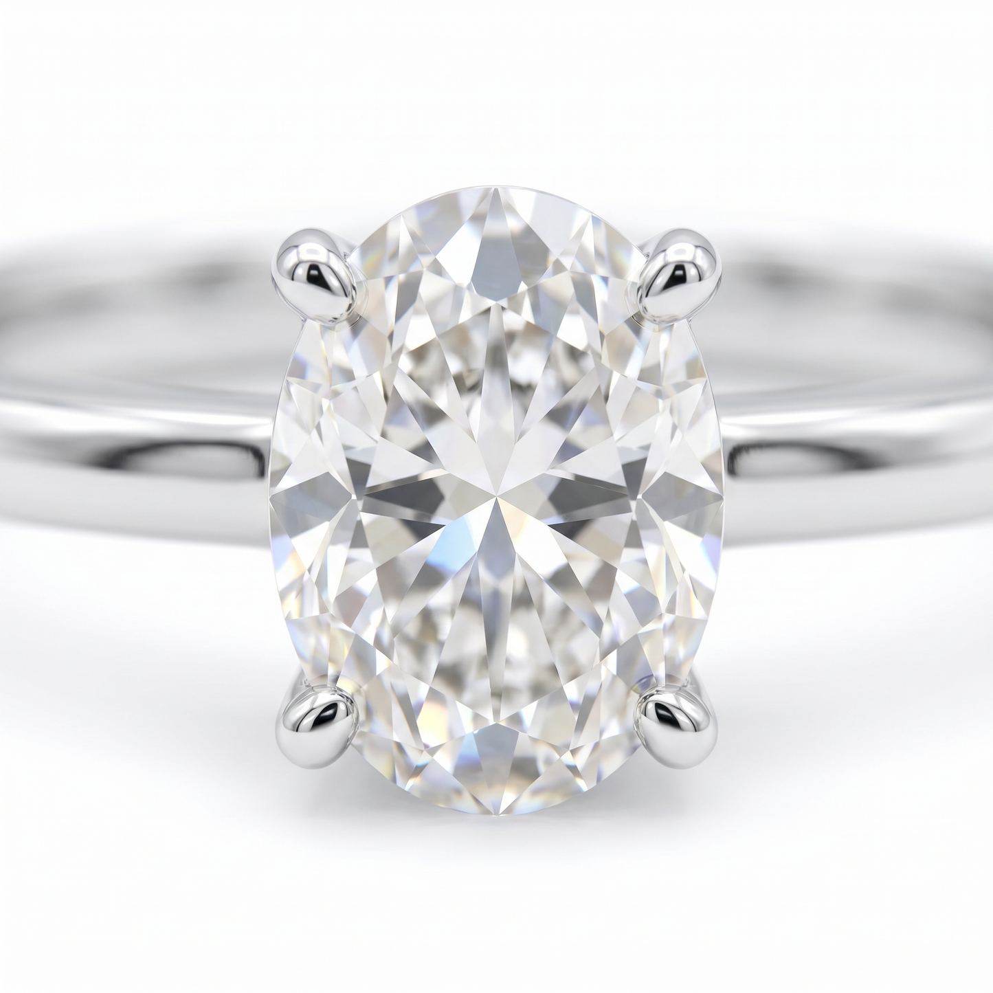 SoHo Oval Solitaire Ring