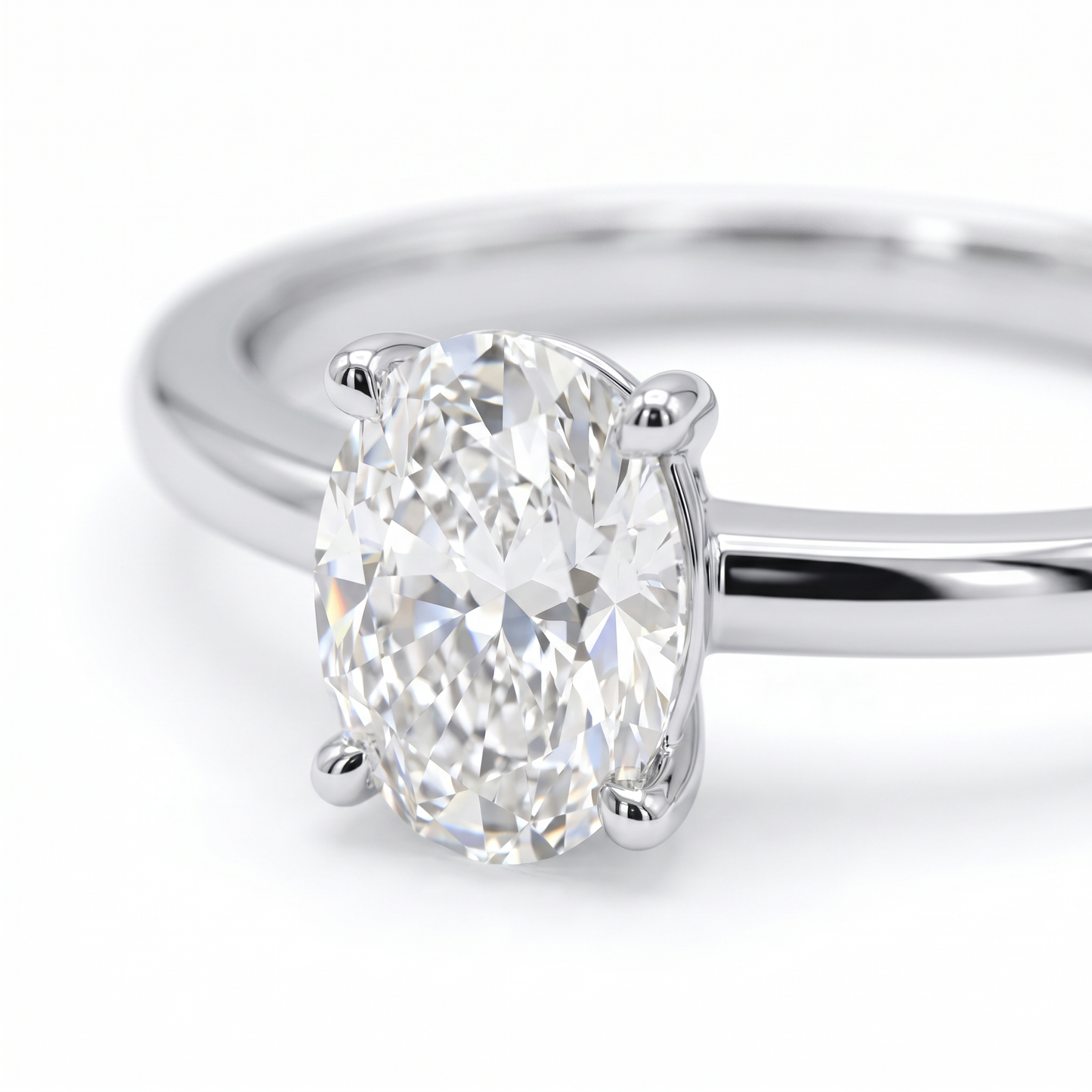SoHo Oval Solitaire Ring