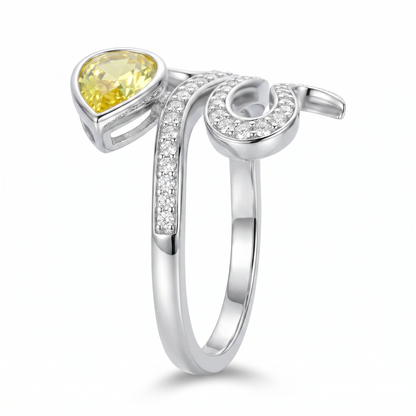 SoHo Serpent Pear Ring