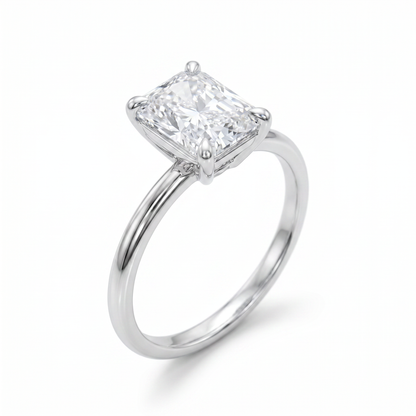 SoHo Radiant Solitaire Ring