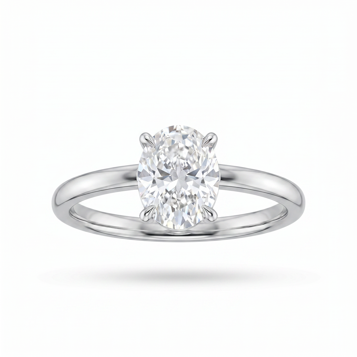 SoHo Oval Solitaire Ring