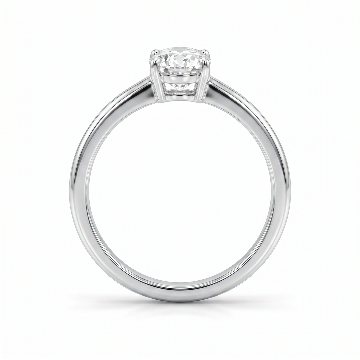 SoHo Oval Solitaire Ring