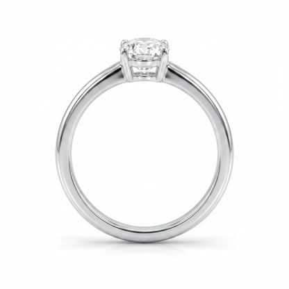 SoHo Oval Solitaire Ring