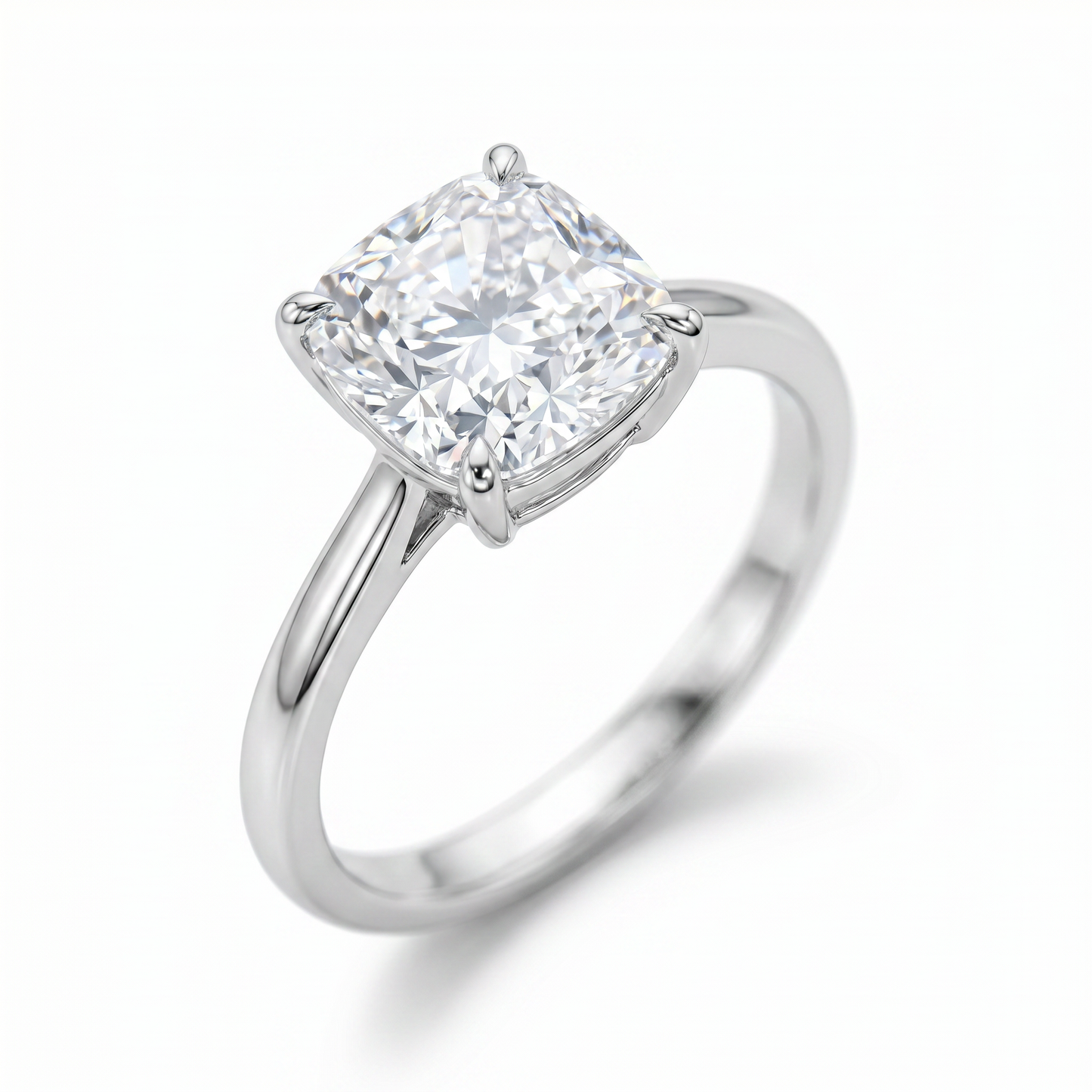 SoHo Cushion Solitaire Ring