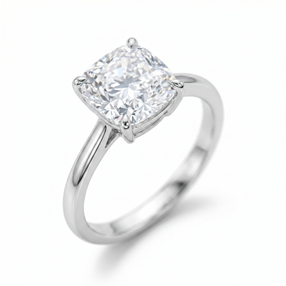 SoHo Cushion Solitaire Ring