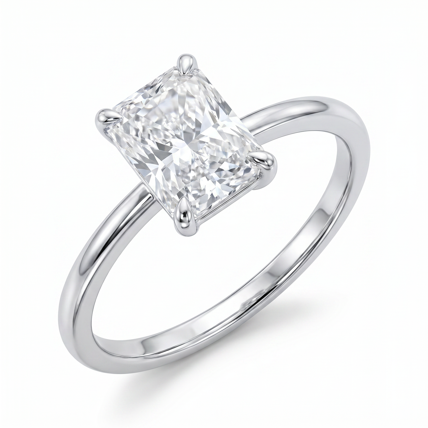SoHo Radiant Solitaire Ring