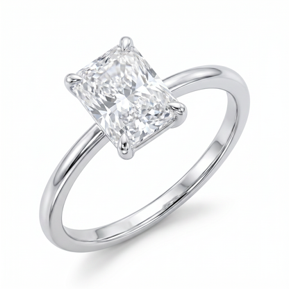 SoHo Radiant Solitaire Ring