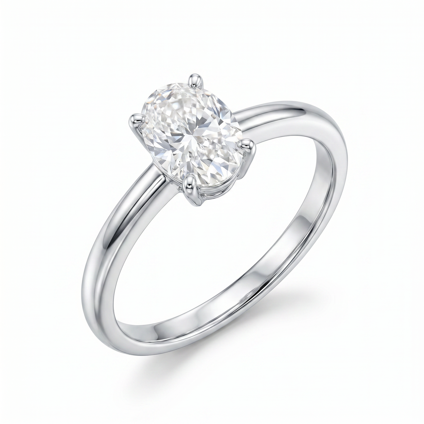 SoHo Oval Solitaire Ring