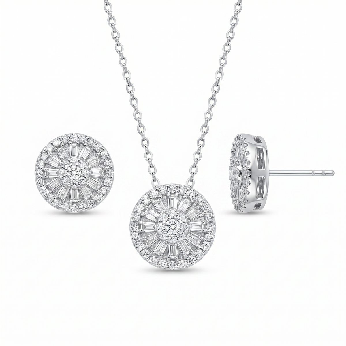 Madison Sunburst Halo Set