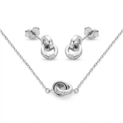 SoHo Link Pavé Set - Earrings