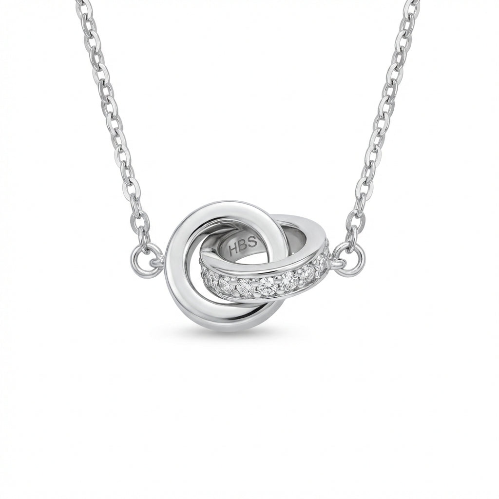 SoHo Link Pavé Set - Pendant Necklace