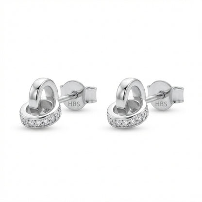 SoHo Link Pavé Set - Earrings