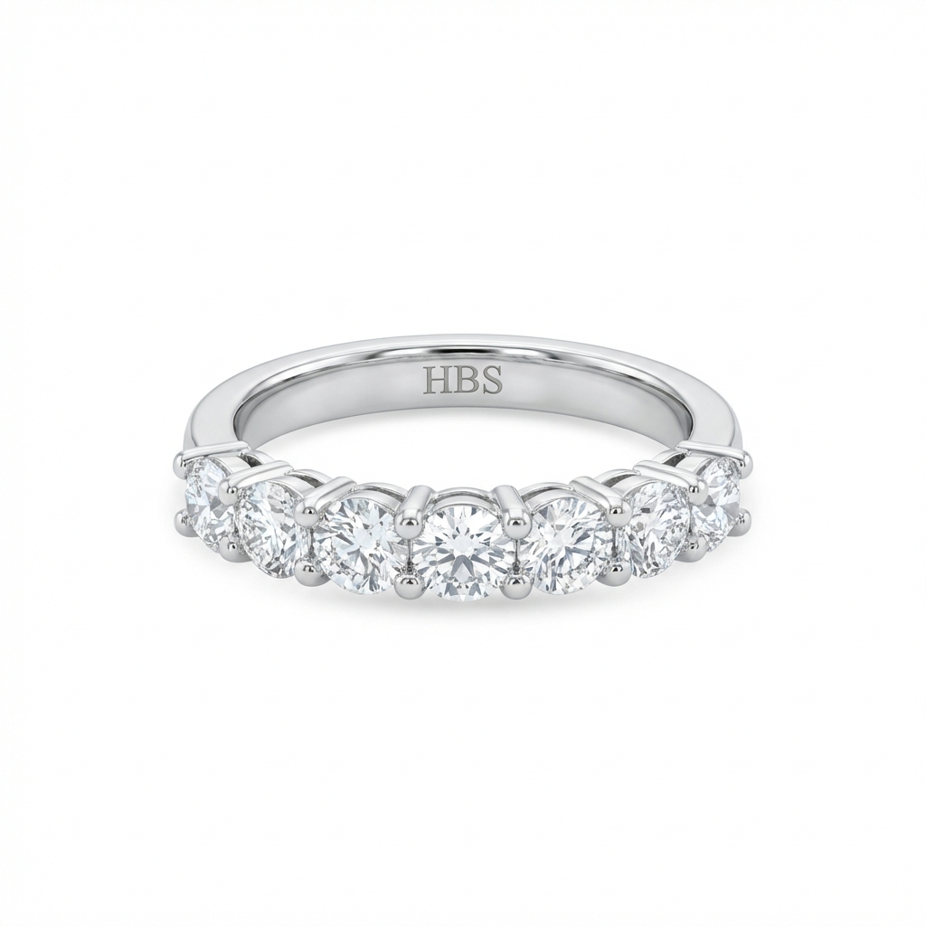 Fifth Ave Round Eternity Band