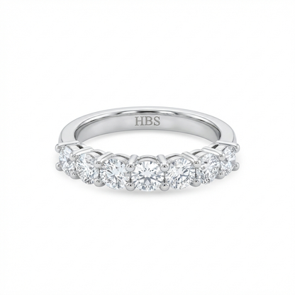 Fifth Ave Round Eternity Band