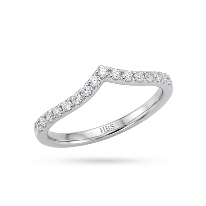 Fifth Ave Chevron Curved Band