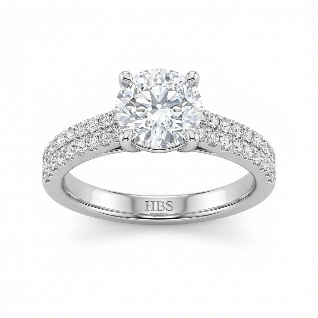 SoHo Pavé Statement Engagement Ring