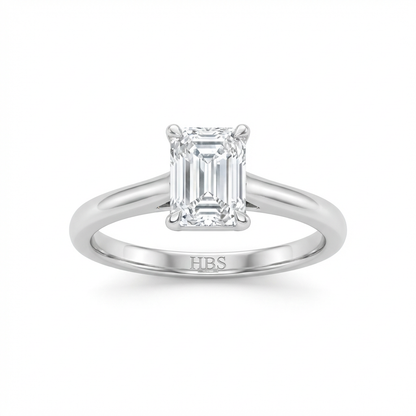SoHo Emerald Solitaire Ring