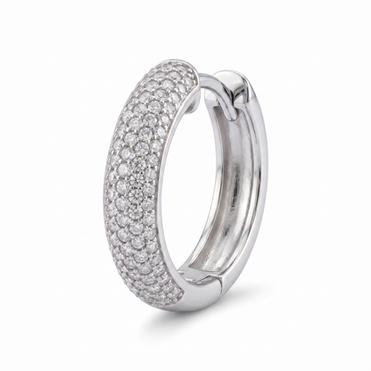SoHo Pavé Hoop Earrings