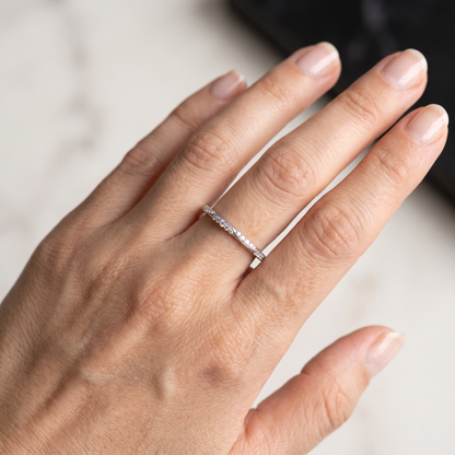 Lexington Graduated Half Eternity Band