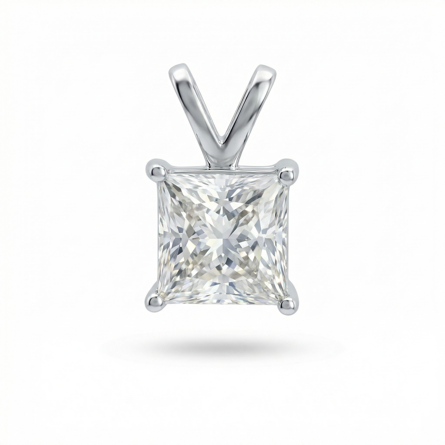 SoHo Princess Cut Pendant