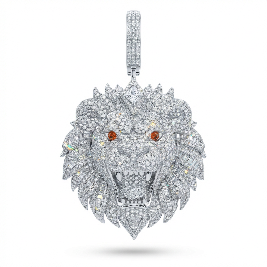 Empire Lion Head Pendant