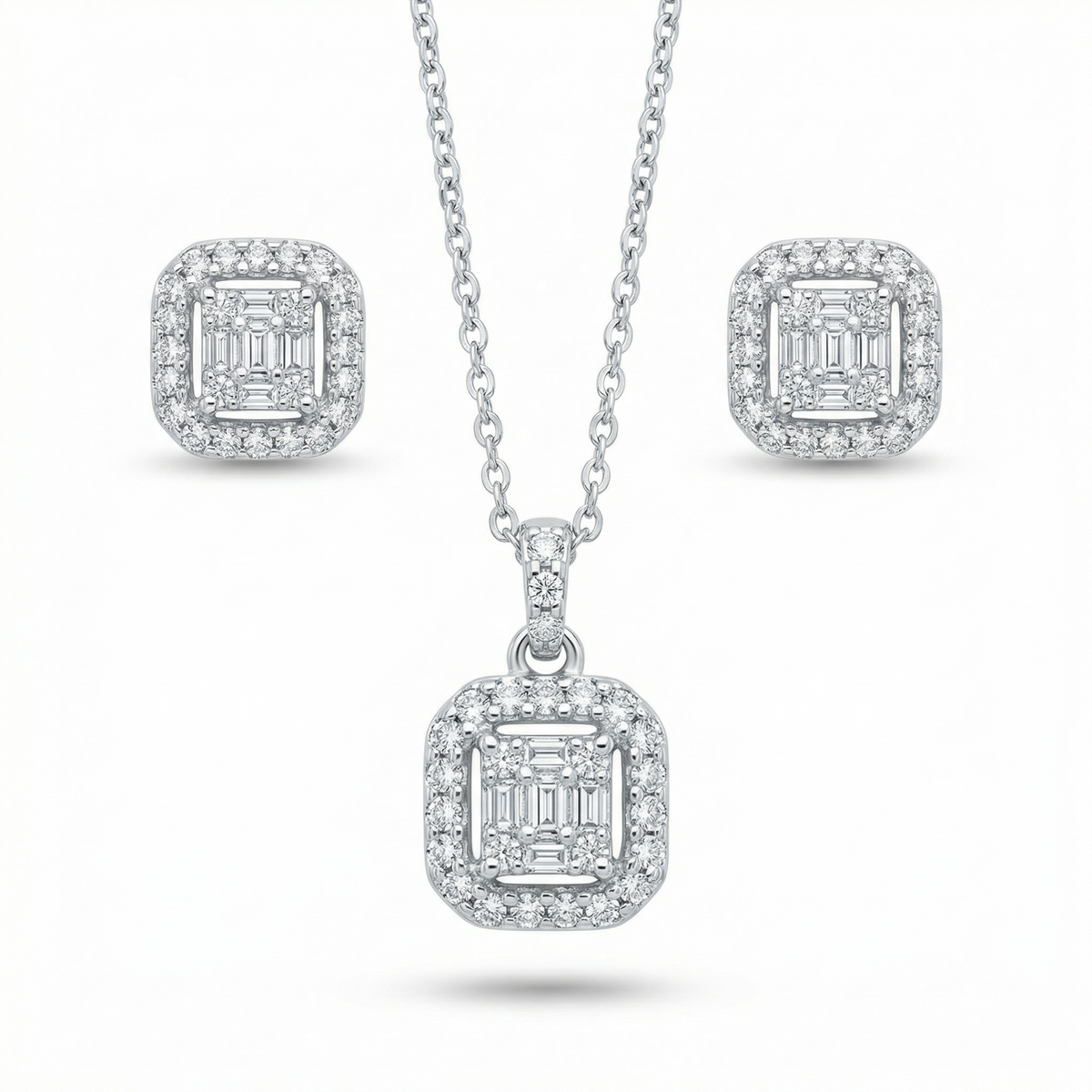 SoHo Baguette Halo Set