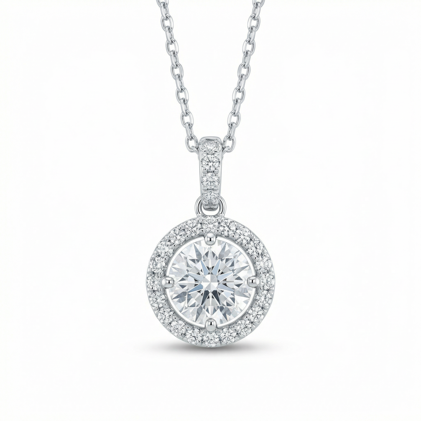 Lexington Halo Set - Pendant Necklace