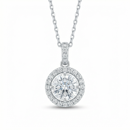 Lexington Halo Set - Pendant Necklace