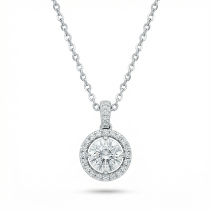 Lexington Halo Set - Pendant Necklace