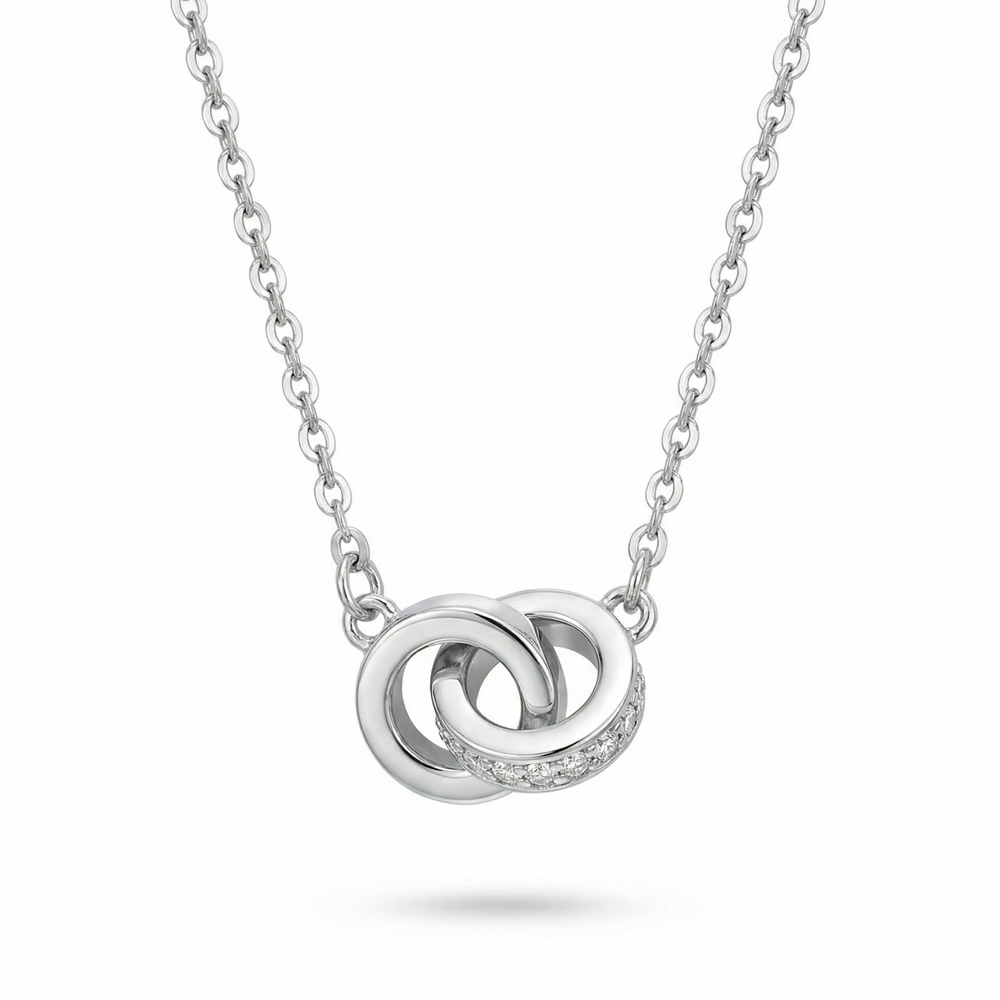 SoHo Link Pavé Set - Pendant Necklace