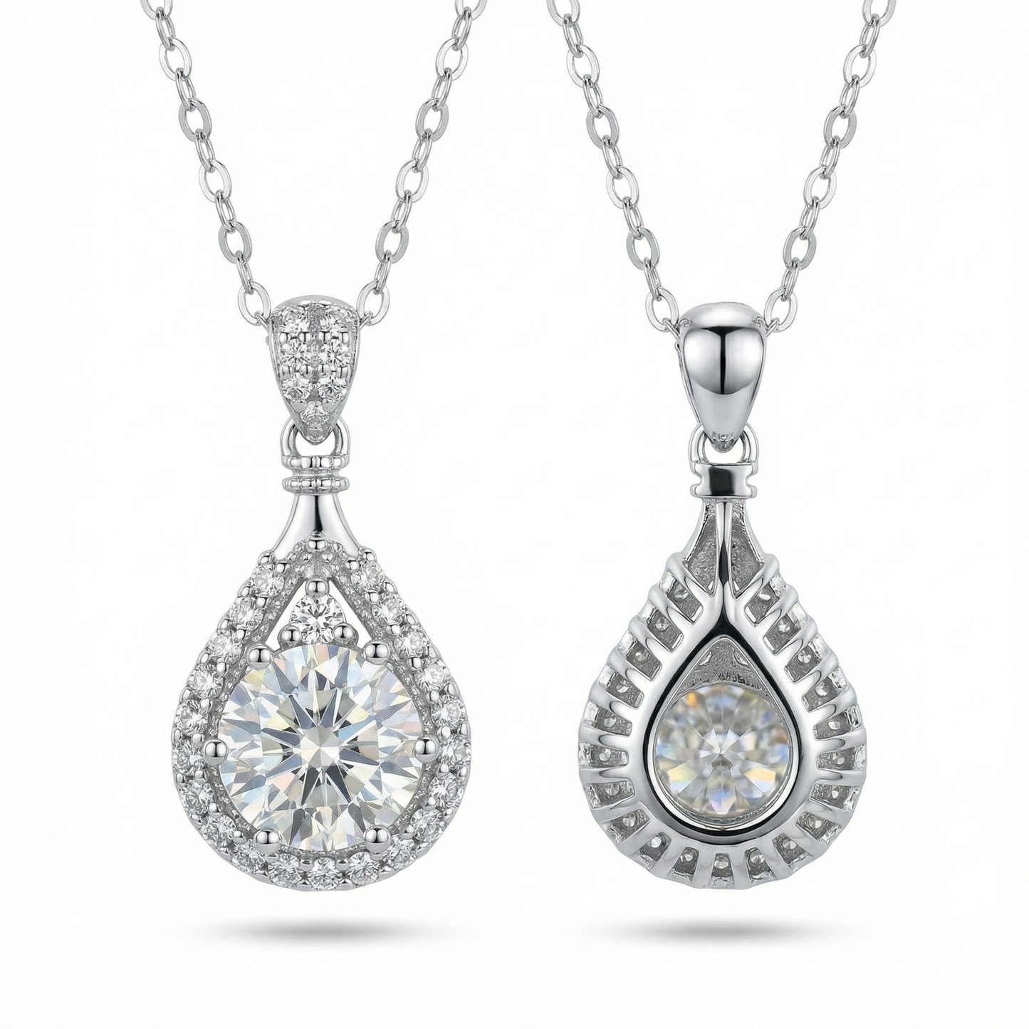 Fifth Avenue Halo Drop Pendant