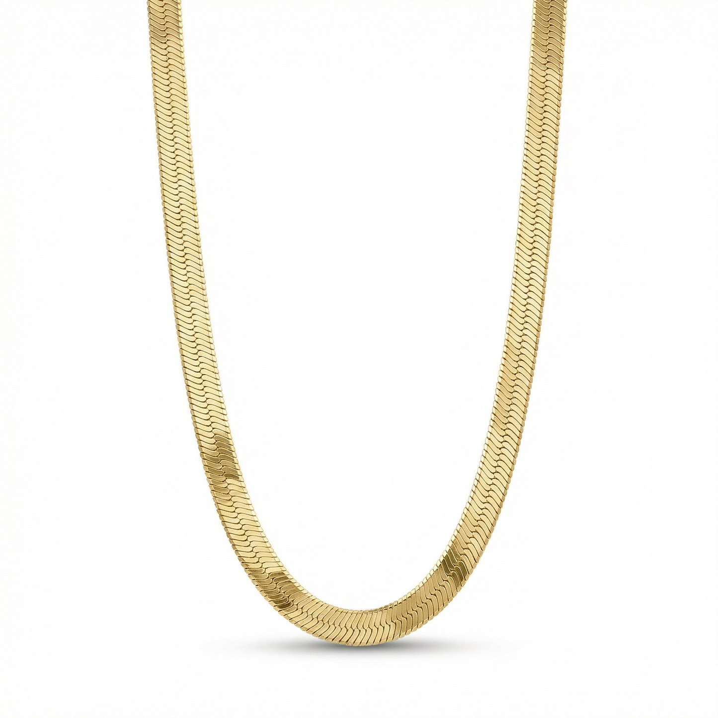 SoHo Two-Tone Herringbone Chain – 6.8mm
