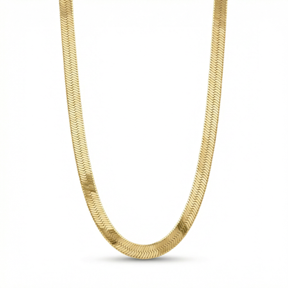 SoHo Two-Tone Herringbone Chain – 6.8mm