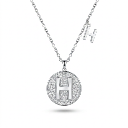 SoHo Initial Medallion Pendant