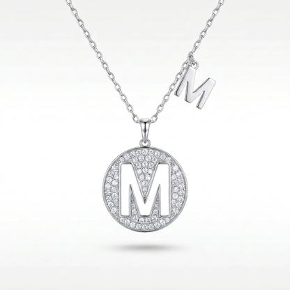 SoHo Initial Medallion Pendant