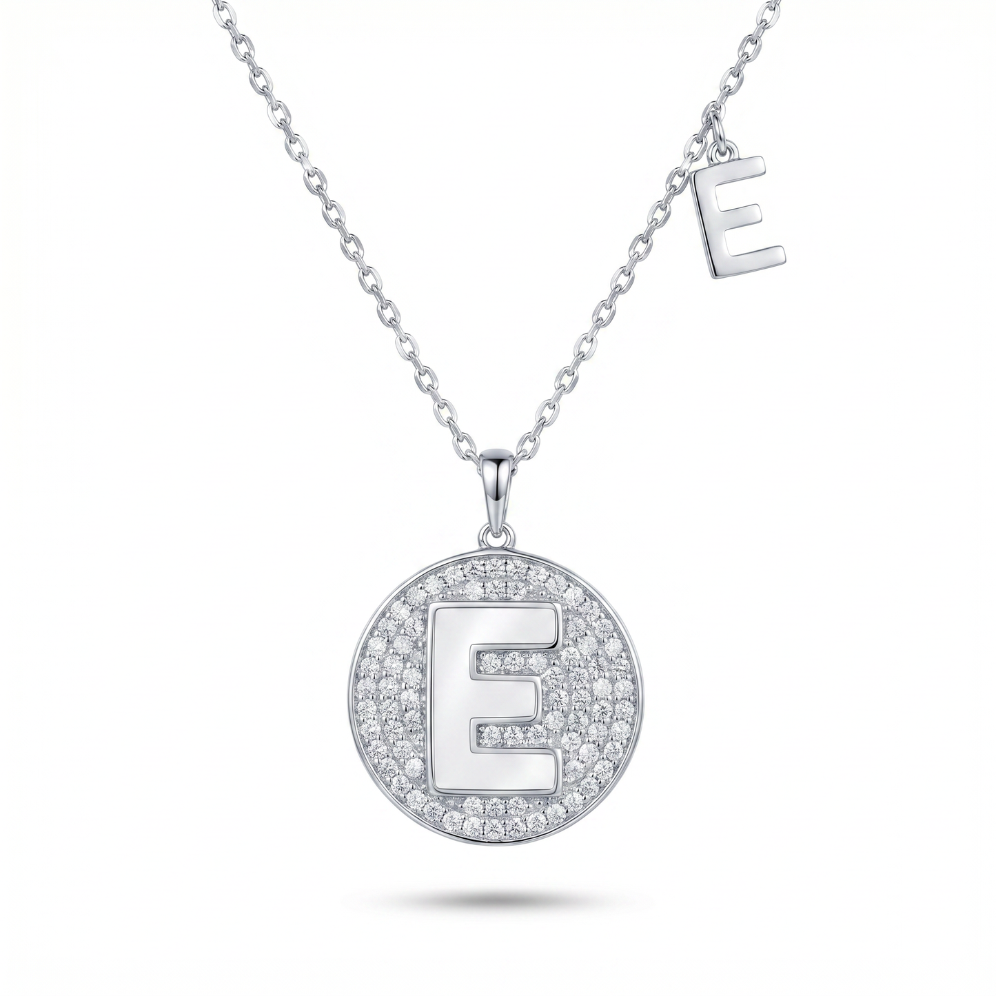 SoHo Initial Medallion Pendant