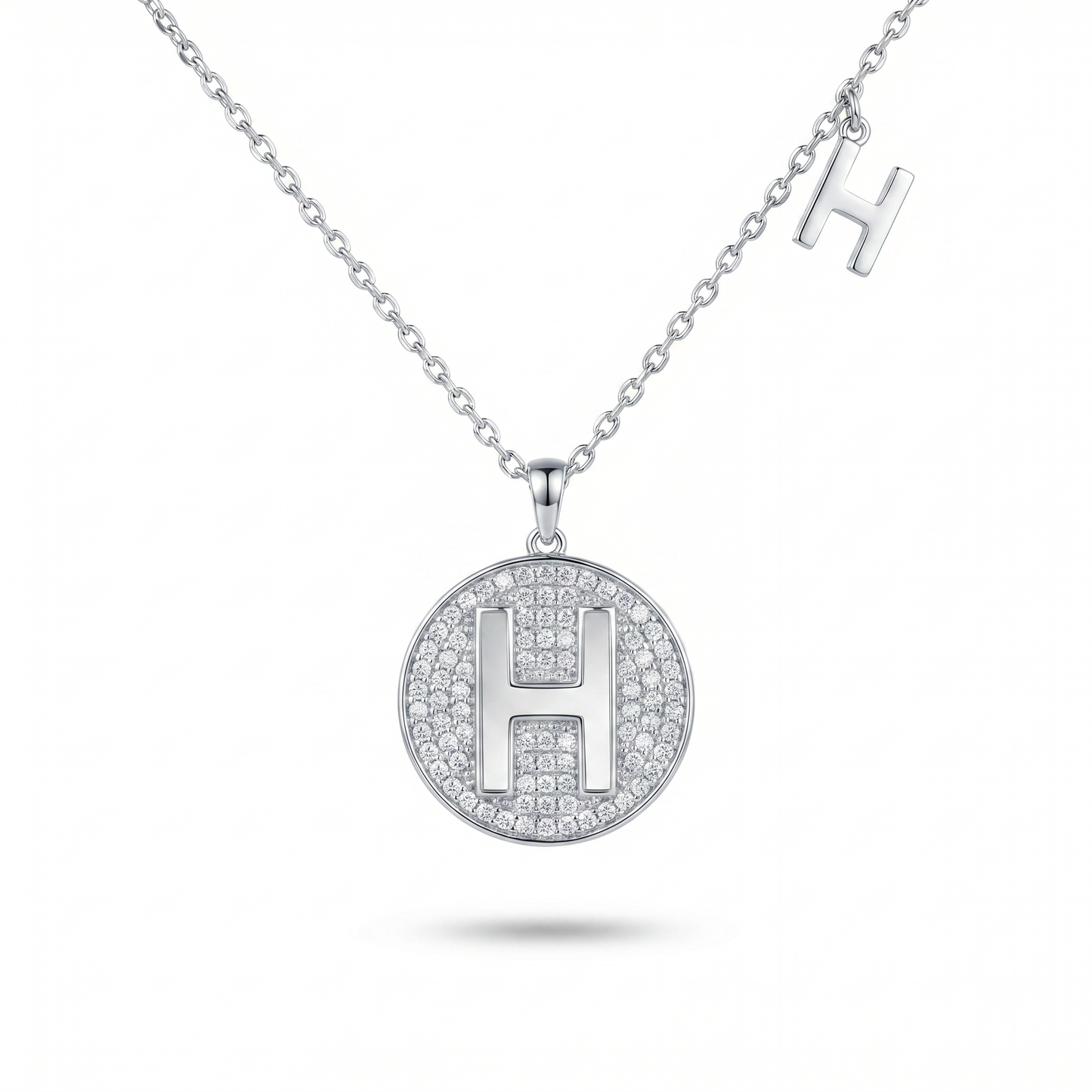 SoHo Initial Medallion Pendant