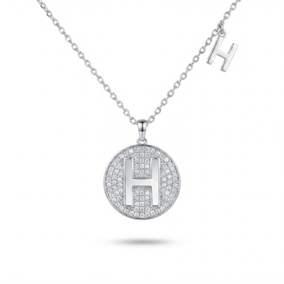 SoHo Initial Medallion Pendant