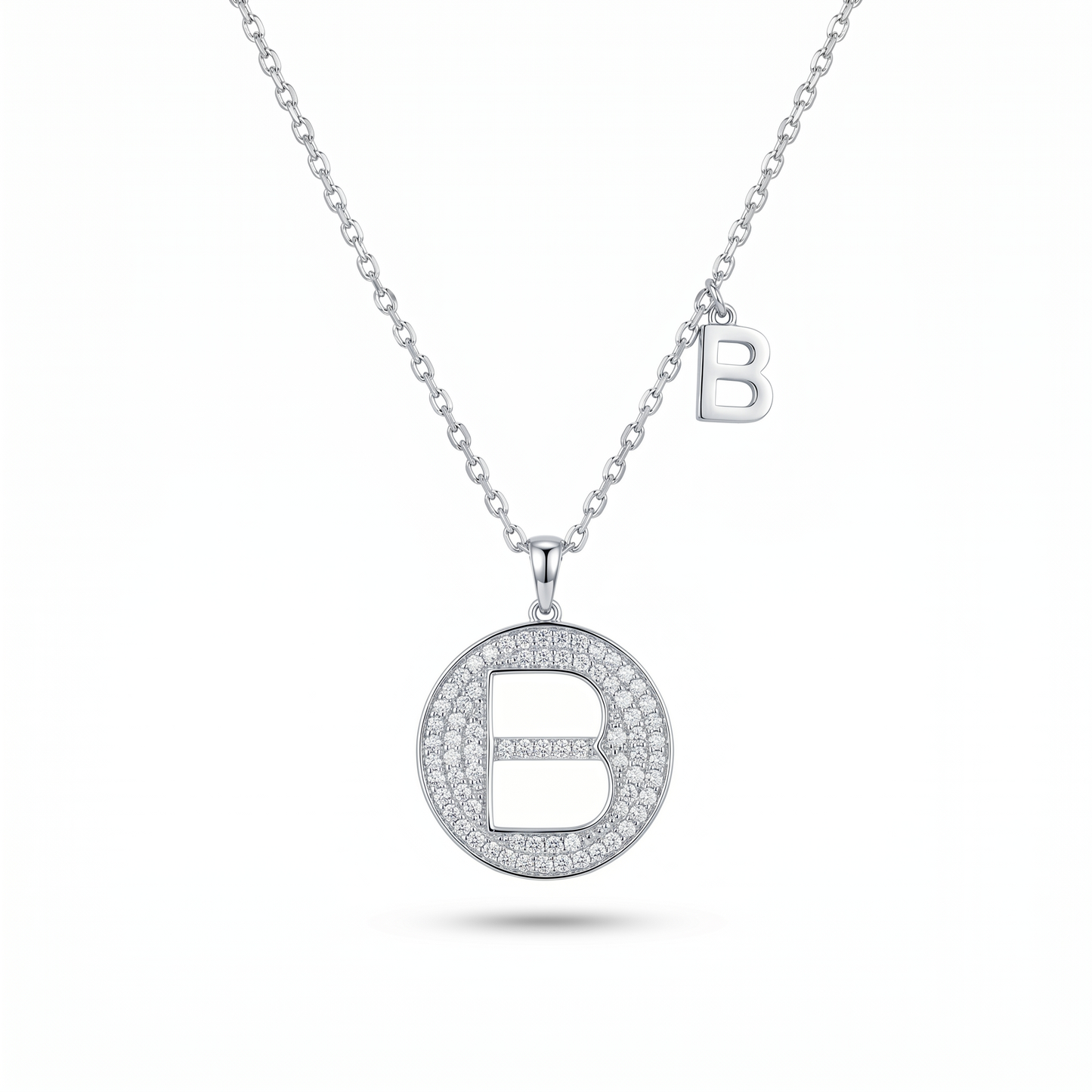 SoHo Initial Medallion Pendant