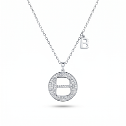 SoHo Initial Medallion Pendant