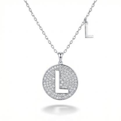 SoHo Initial Medallion Pendant
